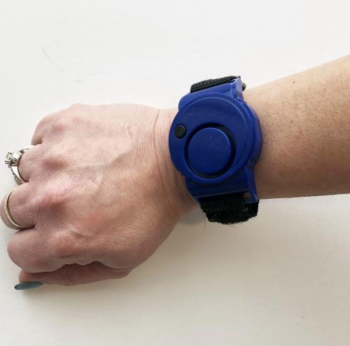 acticheck life saving wristband personal alarm for elderly and disabled